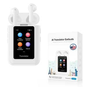 ANFIER A8 Translation Earbuds with ChatGPT Built-in, No App Needed, White ANFIER A8 Translation Earbuds with ChatGPT Built-in, No App Needed, White