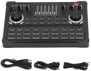 Live Sound Card DSP Noise Reduction LED Breathing Light Display Voice Changer Sound Board For Live Streaming Recording fz3g1w4a5y Live Sound Card DSP Noise Reduction LED Breathing Light Display Voice Changer Sound Board For Live Streaming Recording fz3g1w4a5y