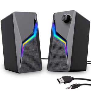 ROSON Computer Speakers for Desktop PC, Gaming Speaker with Volume Control ROSON Computer Speakers for Desktop PC, Gaming Speaker with Volume Control
