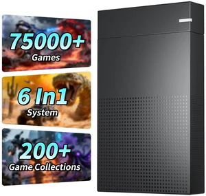 Kinhank 4TB Retro Game Hard Drive with 75000+ Games,6 In1System Retro Game Consoles Compatible with 200+Emulators, Portable Game Hard Drive Disk Compatible with Win 7/8/10/11 Kinhank 4TB Retro Game Hard Drive with 75000+ Games,6 In1System Retro Game Consoles Compatible with 200+Emulators, Portable Game Hard Drive Disk Compatible with Win 7/8/10/11