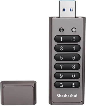 sasashui Secure Encrypted 256gb USB 3.0 Flash Drive - 256-bit Hardware Encryption, Password Protected, Compatible with MAC/Windows/Linux/Embedded Systems(256GB) sasashui Secure Encrypted 256gb USB 3.0 Flash Drive - 256-bit Hardware Encryption, Password Protected, Compatible with MAC/Windows/Linux/Embedded Systems(256GB)