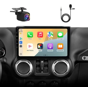 AWESAFE Car Radio Stereo Upgrade for Jeep Wrangler JK 2007-2018 Dodge Ram 1500 2500, 4Core 64GB with CarPlay Android Auto AWESAFE Car Radio Stereo Upgrade for Jeep Wrangler JK 2007-2018 Dodge Ram 1500 2500, 4Core 64GB with CarPlay Android Auto