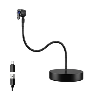 Uyissykia 4K Center Screen Webcam with Noise Reducing Mic, Adjustable Middle Screen Webcam with USB Type-C/A Adapter, Plug&Play Eye Focus Center Cam for Zoom, Teams, Video Meeting Uyissykia 4K Center Screen Webcam with Noise Reducing Mic, Adjustable Middle Screen Webcam with USB Type-C/A Adapter, Plug&Play Eye Focus Center Cam for Zoom, Teams, Video Meeting