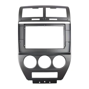 10.1 Inch Car Radio Fascia Fit for Compass 2007-2010, Car Stereo Modification Panel Dash Mount Trim Kit, Double Din Radio Installation Frame Bezel Audio Dashboard Refitting Accessory (Gray,10inch) 10.1 Inch Car Radio Fascia Fit for Compass 2007-2010, Car Stereo Modification Panel Dash Mount Trim Kit, Double Din Radio Installation Frame Bezel Audio Dashboard Refitting Accessory (Gray,10inch)