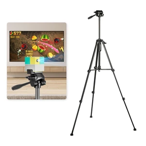 Tripod Stand for Nex Playground Console, Adjustable Height Stable Holder for Nex Playground Accessory, Aluminum Professional Tripod for Camera/Phone/Projector Tripod Stand for Nex Playground Console, Adjustable Height Stable Holder for Nex Playground Accessory, Aluminum Professional Tripod for Camera/Phone/Projector