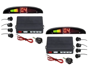 ZONETECH Parking Sensors LED Display Car Reverse Backup Radar System (2 Pack) ZONETECH Parking Sensors LED Display Car Reverse Backup Radar System (2 Pack)