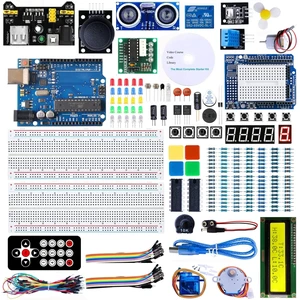 Uno Super Starter Kit with Tutorial Compatible with Arduino IDE STEM Electronics Circuit Breadboard Include 720P Video Courses and Online Technical Support for Beginners Uno Super Starter Kit with Tutorial Compatible with Arduino IDE STEM Electronics Circuit Breadboard Include 720P Video Courses and Online Technical Support for Beginners