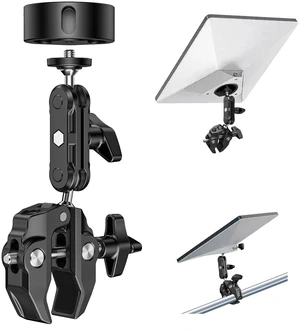 for 2026 2025 Starlink Mini Clamp Mount and 2024 Pipe Adapters, Compatible with Starlink Mini Pipe Adapter and Flat Mount for RV Pole Yacht Camper Guardrails Car Boat Balcony Roof Aluminum for 2026 2025 Starlink Mini Clamp Mount and 2024 Pipe Adapters, Compatible with Starlink Mini Pipe Adapter and Flat Mount for RV Pole Yacht Camper Guardrails Car Boat Balcony Roof Aluminum