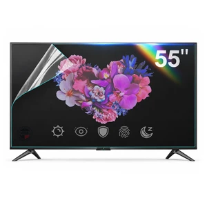 RJ ROJER Anti Glare Film for TV 55 Inch Protector - Indoor & Outdoor TV Anti Glare Film - Prevents Glaring, Protects Screen and Reduces Blue Light for TV 55 Inches RJ ROJER Anti Glare Film for TV 55 Inch Protector - Indoor & Outdoor TV Anti Glare Film - Prevents Glaring, Protects Screen and Reduces Blue Light for TV 55 Inches