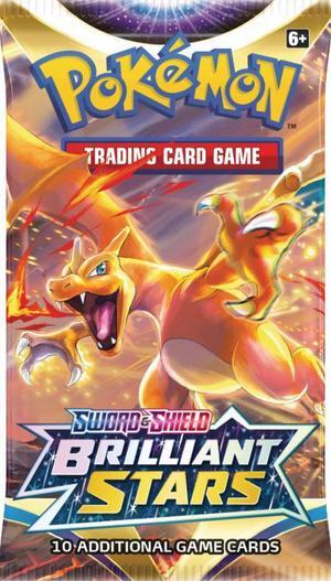 Pokemon TCG: Sword & Shield - Brilliant Stars Booster Pack - Random Artwork