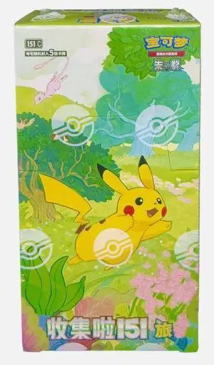 Pokemon Simplified Chinese 151 Journey Slim Booster Box