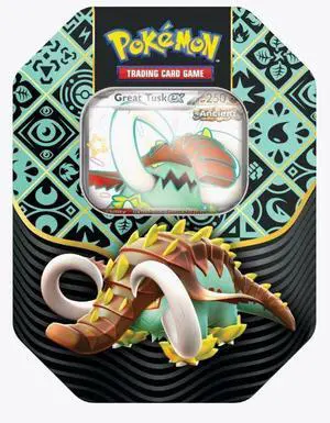 Paldean Fates International Tin [Great Tusk ex] - SV: Paldean Fates (PAF)