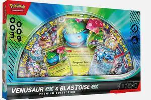 Pokemon TCG: Venusaur ex & Blastoise ex Premium Collection