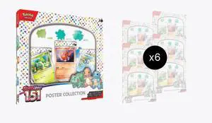 151 Poster Collection Case - SV: Scarlet & Violet 151 (MEW)