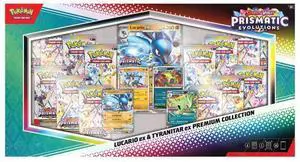 Prismatic Evolutions Lucario ex & Tyranitar ex Premium Collection