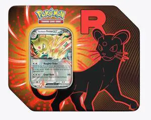Pokemon TCG: Scarlet & Violet - Team Rocket Tin [Team Rocket's Persian ex]