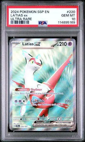 Latias ex Ultra Rare (220/191) PSA 10