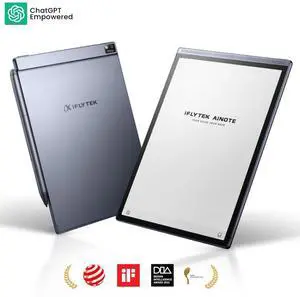 iFLYTEK AINOTE Air 2, 8.2" AI Note Taking Tablet,Digital Notebook for Reading / Writing / Recording,Digital Notepad with AI Transcription,ChatGPT Supported,Ideal for Work,Study,Meetings