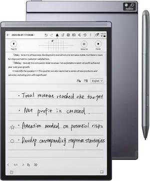 iFLYTEK AINOTE Air 2, 8.2" AI Note Taking Tablet,Digital Notebook for Reading / Writing / Recording,Digital Notepad with AI Transcription,ChatGPT Supported,Ideal for Work,Study,Meetings