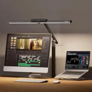 Honeywell HJ1 Sunturalux LED Clamp Desk Lamp 1200LM for Home Office Honeywell HJ1 Sunturalux LED Clamp Desk Lamp 1200LM for Home Office
