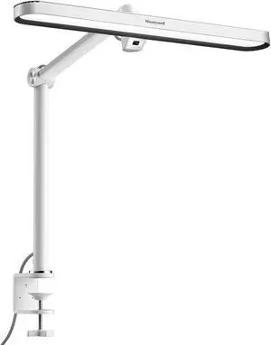 Honeywell LED Desk Lamp with Clamp - 05B02 Sunturalux Clip On Desk Light Eye Caring Natural Light 4000K 1300LM Stepless Brightness Dimmable Table Lamp Full Metal Desk Lamps for Home Office Work Study Honeywell LED Desk Lamp with Clamp - 05B02 Sunturalux Clip On Desk Light Eye Caring Natural Light 4000K 1300LM Stepless Brightness Dimmable Table Lamp Full Metal Desk Lamps for Home Office Work Study