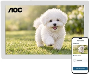 AOC Digital Picture Frame, 10.1 Inch Digital Photo Frame with 1280 * 800 HD IPS Touch Screen AOC Digital Picture Frame, 10.1 Inch Digital Photo Frame with 1280 * 800 HD IPS Touch Screen
