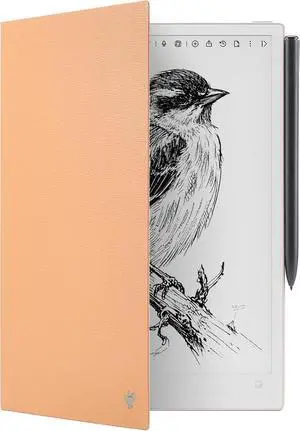 iFLYTEK AINOTE 2 Protective Folio Case, for Note-Taking Tablet 10.65", Premium PU Leather, Slim& Lightweight, Durable Cover for Digital Notebook, Water and Dustproof, Orange