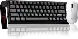 AULA Wireless Keyboard and Mouse Combo, WIN68 HE Magnetic Switch Wired Mechanical Gaming Keyboard SC680 Wireless Mouse