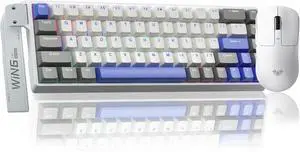 AULA Wireless Keyboard and Mouse Combo, WIN68 HE MAX Magnetic Switch Wired Mechanical Gaming Keyboard SC680 Wireless Mouse
