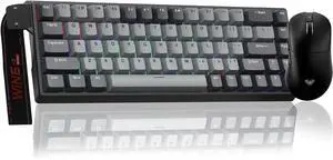 AULA Wireless Keyboard and Mouse Combo, WIN68 HE Pro Magnetic Switch Wired Mechanical Gaming Keyboard SC900 Pro Wireless Mouse