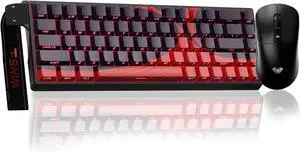 AULA Wireless Keyboard and Mouse Combo, WIN68 HE MAX Magnetic Switch Wired Mechanical Gaming Keyboard SC680 Wireless Mouse
