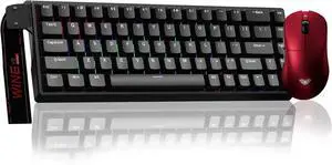 AULA Wireless Keyboard and Mouse Combo, WIN68 HE Magnetic Switch Wired Mechanical Gaming Keyboard SC900 Pro Wireless Mouse