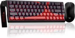 AULA Wireless Keyboard and Mouse Combo, WIN68 HE MAX Magnetic Switch Wired Mechanical Gaming Keyboard SC900 Pro Wireless Mouse
