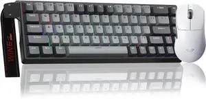 AULA Wireless Keyboard and Mouse Combo, WIN68 HE Pro Magnetic Switch Wired Mechanical Gaming Keyboard SC900 Max Wireless Mouse