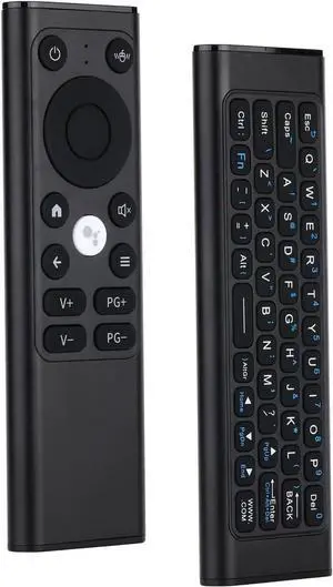 iPazzPort mini Bluetooth Keyboard and air Mouse, Multifunctional 3-in-1 2.4Ghz* Bluetooth with Remote Control for PC,Laptop,HTPC,Windows,Portable and Rechargeable, Aluminum Alloy case