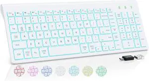 SABLUTE Wireless Keyboard and Mouse Combo Backlit