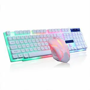 Keyboard and Mouse Combo Multi Color Changing Backlight
