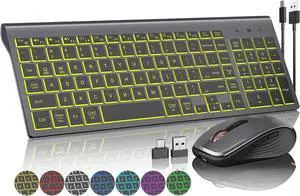 SABLUTE Wireless Keyboard and Mouse