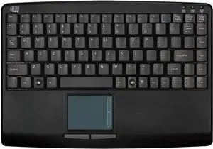ADESSO AKB-410UB - SlimTouch Mini USB Keyboard with Built-in Touchpad