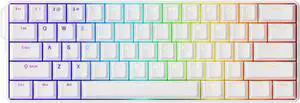 FUN60 Ultra Rapid Trigger Gaming Keyboard 8k Magnetic Switch TMR Aluminum Keyboard Multi-Modes White Shine-Through MagMech(Glare Magnetic Switch)