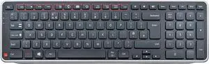Contour Design Balance Keyboard  Wireless, Ergonomic Design - Compact Size, Adjustable Tilt to Support Wrist Strain, Plug & Play PC/Mac