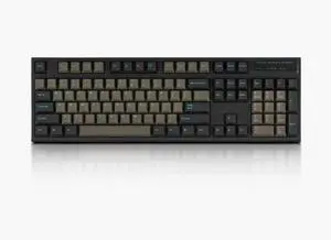 Leopold FC900RBT V2 Graphite Blue Wireless Keyboard Cherry MX2A Silent Red
