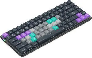JCPAL Dash Wireless Shortcut Mechanical Keyboard for Adobe Premiere Pro  Mac/PC  Shortcut Hotkeys, Color-Coded Key Guide, Fully Customizable, RGB Backlight