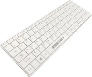 Man & Machine Its Cool Keyboard, Washable - White