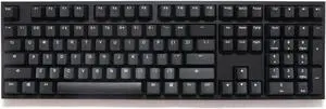 Ducky One 2 Phantom Black 100% Mechanical Keyboard: Cherry Brown Switches, High-Density PBT Doubleshot Keycaps, Non-backlit, US, Phantom Black