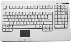 ACK-730UW EasyTouch Keyboard with Touchpad Black USB Connection