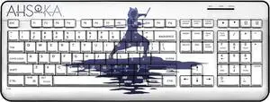 Star Wars Ahsoka BaseZero Wireless USB Keyboard Star Wars Ahsoka BaseZero Wireless USB Keyboard