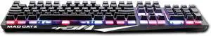 Mad Catz The Authentic S.T.R.I.K.E. 2 Membrane Gaming Keyboard - Black