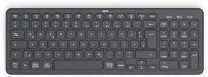 Hama Wireless Keyboard (Multi-Device Keyboard with Cable/Bluetooth for PC, Smartphone, Tablet, Stable Connection, Battery, Silent Keys, Multimedia Keys, German QWERTZ)
