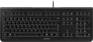 CHERRY KC 1000, Wired Keyboard, Czech/Slovak Layout (QWERTZ/QWERTY), Plug & Play via USB, Quiet, Ultra-Quiet Key Operation, Black